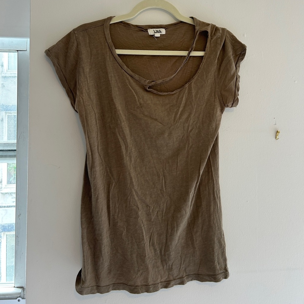 LNA Distressed Tee